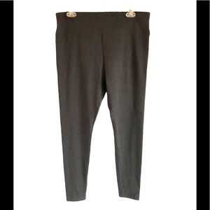 Wild Fable Leggings Size Large Gray Grey Stretch Cotton Poly Blend